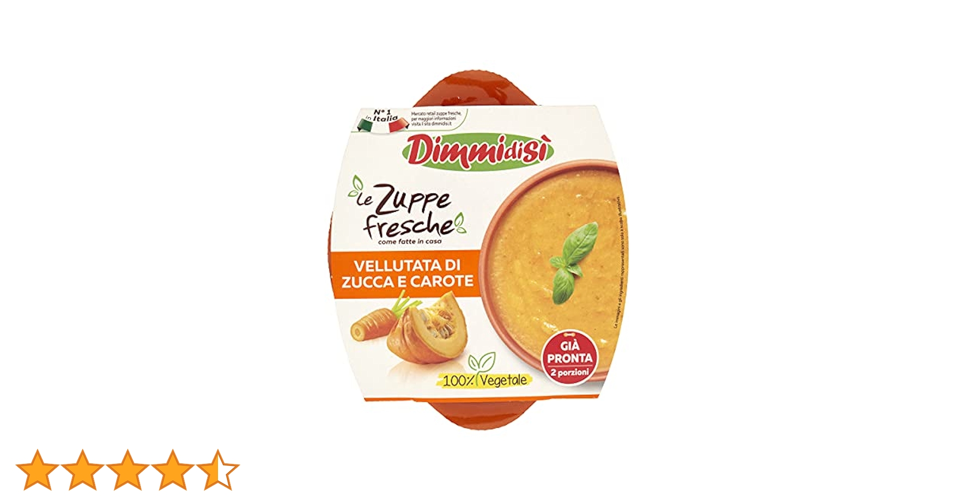 zuppa di zucca サイズ120 Dimmidisì Zuppa di Zucca e Carote, 620g : Amazon.it